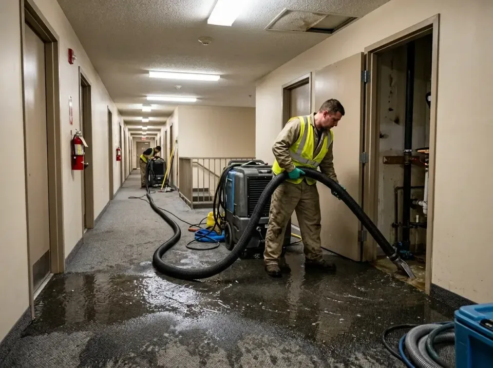 multi-unit-apartment-hallway-f-005 — frequently asked questions, Emergency Burst Pipe Water Extraction & Removal in Verona W…